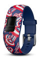 GARMIN řemínek - CAPTAIN AMERICA - červená/modrá