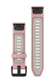 GARMIN řemínek - QUICKFIT 20 - růžová/šedá
