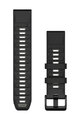 GARMIN řemínek - QUICKFIT 22 - černá/šedá