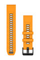 GARMIN řemínek - QUICKFIT 22 - oranžová/černá
