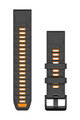 GARMIN řemínek - QUICKFIT 22 - černá/oranžová