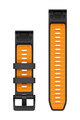 GARMIN řemínek - QUICKFIT 22 - černá/oranžová