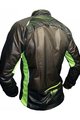 HAVEN Cyklistická větruodolná bunda - ULTRALIGHT - černá/zelená