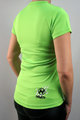 HAVEN Cyklistický dres s krátkým rukávem - AMAZON SHORT - zelená/bílá