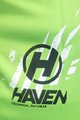 HAVEN Cyklistický dres s krátkým rukávem - AMAZON SHORT - zelená/bílá