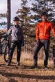 HAVEN Cyklistické kalhoty dlouhé bez laclu - ENERGIZER LONG - černá/zelená