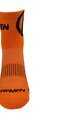 HAVEN Cyklistické ponožky klasické - LITE SILVER NEO 2PAK - oranžová/černá