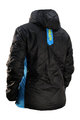 HAVEN Cyklistická zateplená bunda - THERMAL - modrá/černá