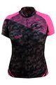 HAVEN Cyklistický dres s krátkým rukávem - SINGLETRAIL WOMEN - černá/růžová