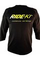 HAVEN Cyklistický dres s krátkým rukávem - RIDE-KI - černá/zelená