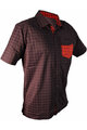 HAVEN košile - AGNESS SLIMFIT - černá/červená