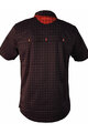 HAVEN košile - AGNESS SLIMFIT - černá/červená