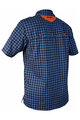 HAVEN košile - AGNESS SLIMFIT - oranžová/modrá