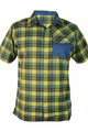 HAVEN košile - AGNESS SLIMFIT - modrá/žlutá