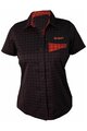 HAVEN košile - AGNESS SLIMFIT - černá/červená