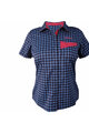 HAVEN košile - AGNESS SLIMFIT - modrá/růžová