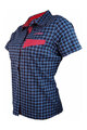 HAVEN košile - AGNESS SLIMFIT - modrá/růžová