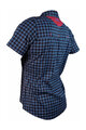 HAVEN košile - AGNESS SLIMFIT - modrá/růžová