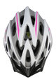 HAVEN Cyklistická přilba - SHIELD-ON - bílá/růžová