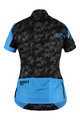 HAVEN Cyklistický dres s krátkým rukávem - SINGLETRAIL WOMEN - černá/modrá