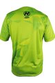 HAVEN Cyklistický dres s krátkým rukávem - ENERGIZER CRAZY SHORT - zelená