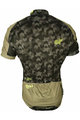 HAVEN Cyklistický dres s krátkým rukávem - SINGLETRAIL - zelená/žlutá