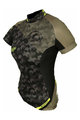 HAVEN Cyklistický dres s krátkým rukávem - SINGLETRAIL WOMEN - zelená/žlutá