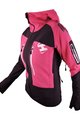 HAVEN Cyklistická zateplená bunda - POLARTIS WOMEN - růžová