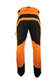 HAVEN Cyklistické kalhoty dlouhé bez laclu - POLARTIS - oranžová