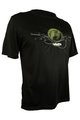 HAVEN Cyklistický dres s krátkým rukávem - NAVAHO II SHORT - černá/zelená