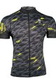 HAVEN Cyklistický dres s krátkým rukávem - SKINFIT NEO - černá/zelená