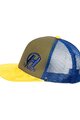 HAVEN Cyklistická čepice - TRUCKER - šedá/hnědá