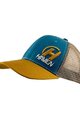 HAVEN Cyklistická čepice - TRUCKER - modrá/hnědá