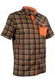 HAVEN košile - AGNESS SLIMFIT - oranžová/zelená