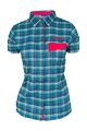 HAVEN košile - AGNESS SLIMFIT - modrá/růžová