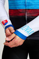 BONAVELO Cyklistický dres s dlouhým rukávem zimní - SLOVAKIA WINTER - bílá/vícebarevná