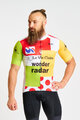 BONAVELO Cyklistický dres s krátkým rukávem - 1985 LA VIE CLAIRE TDF - vícebarevná