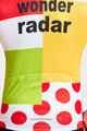 BONAVELO Cyklistický dres s krátkým rukávem - 1985 LA VIE CLAIRE TDF - vícebarevná
