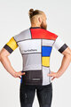 BONAVELO Cyklistický dres s krátkým rukávem - 1985 LA VIE CLAIRE RADAR - vícebarevná