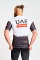 BONAVELO Cyklistický dres s krátkým rukávem - UAE 2025 - bílá/černá