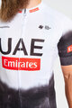 BONAVELO Cyklistický dres s krátkým rukávem - UAE 2025 - bílá/černá