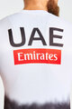 BONAVELO Cyklistický dres s krátkým rukávem - UAE 2025 - bílá/černá
