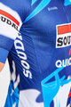 BONAVELO Cyklistický dres s krátkým rukávem - SOUDAL-QUICKSTEP 2025 - modrá/bílá