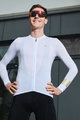 HOLOKOLO Cyklistický dres s dlouhým rukávem letní - VICTORIOUS GOLD ELITE - bílá