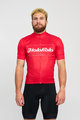 HOLOKOLO Cyklistický dres s krátkým rukávem - GEAR UP - červená