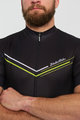 HOLOKOLO Cyklistický dres s krátkým rukávem - LEVEL UP - černá