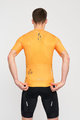 HOLOKOLO Cyklistický dres s krátkým rukávem - METTLE - oranžová