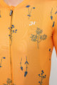 HOLOKOLO Cyklistický dres s krátkým rukávem - METTLE - oranžová
