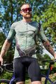 HOLOKOLO Cyklistický dres s krátkým rukávem - FOREST - zelená/hnědá