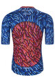 HOLOKOLO Cyklistický dres s krátkým rukávem - TAMELESS - červená/modrá